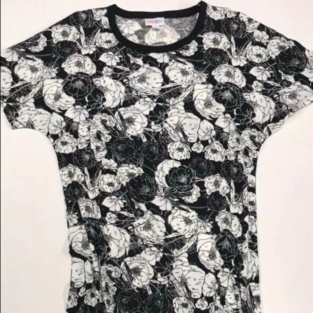 XS Noir & Blanc floral Maria